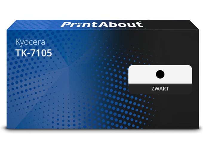 PrintAbout huismerk Toner TK-7105 Zwart Geschikt voor Kyocera