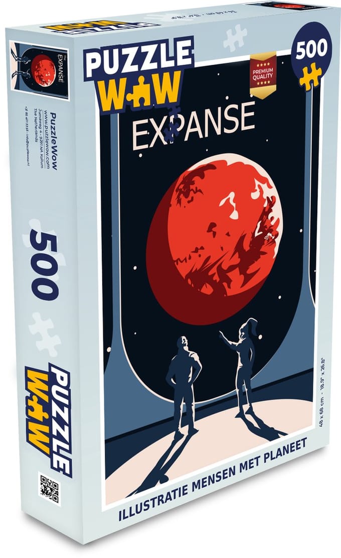 Puzzel Planeet - Ruimte - Sterren - Legpuzzel - Puzzel 500 stukjes