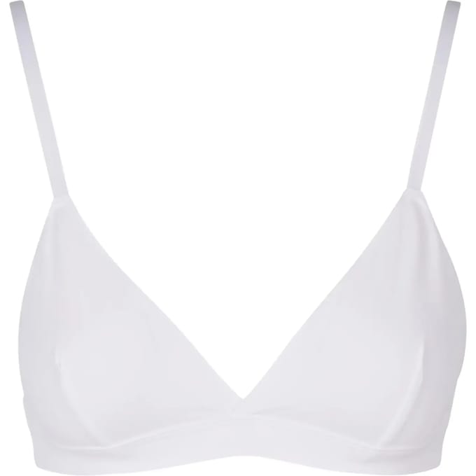 Urban Classics - Basic unpadded 2-Pack BH - L - Wit/Wit