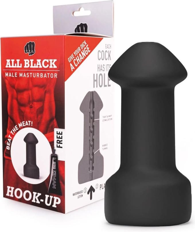 All Black - Masturbator Hook-Up