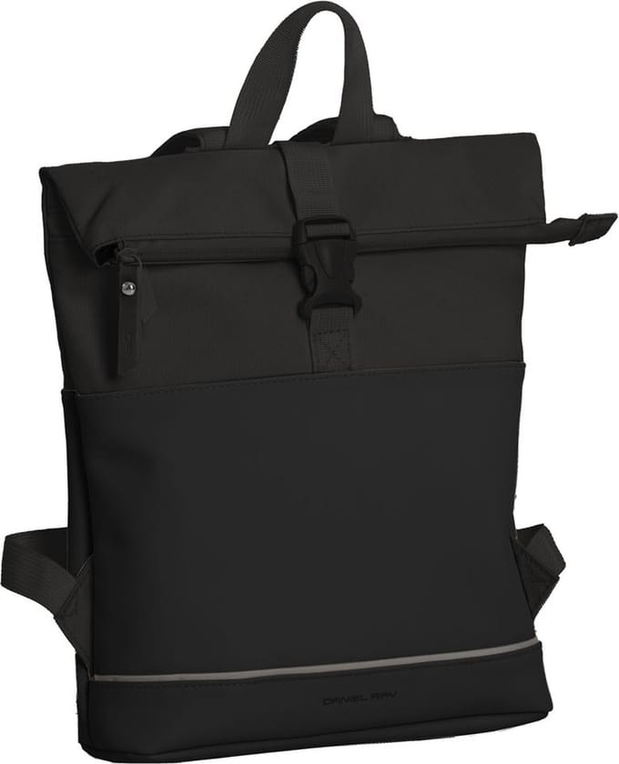 Daniel Ray Allentown Rolltop Laptop Rugzak Waterproof - Zwart