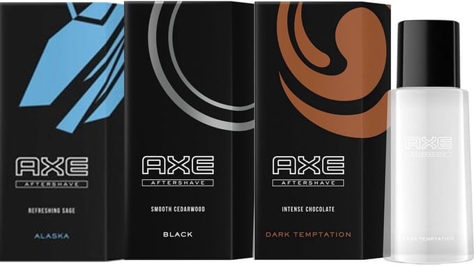 AXE After Shave - MIX - Alaska / Black / Dark Temptation - 3 x 100 ml - Voordeelverpakking