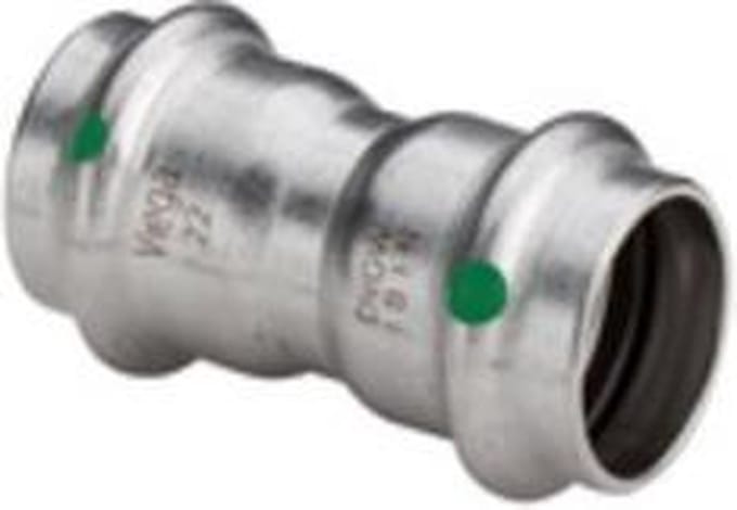 Viega Sanpress inox coupling 42 mm Roestvrij Staal