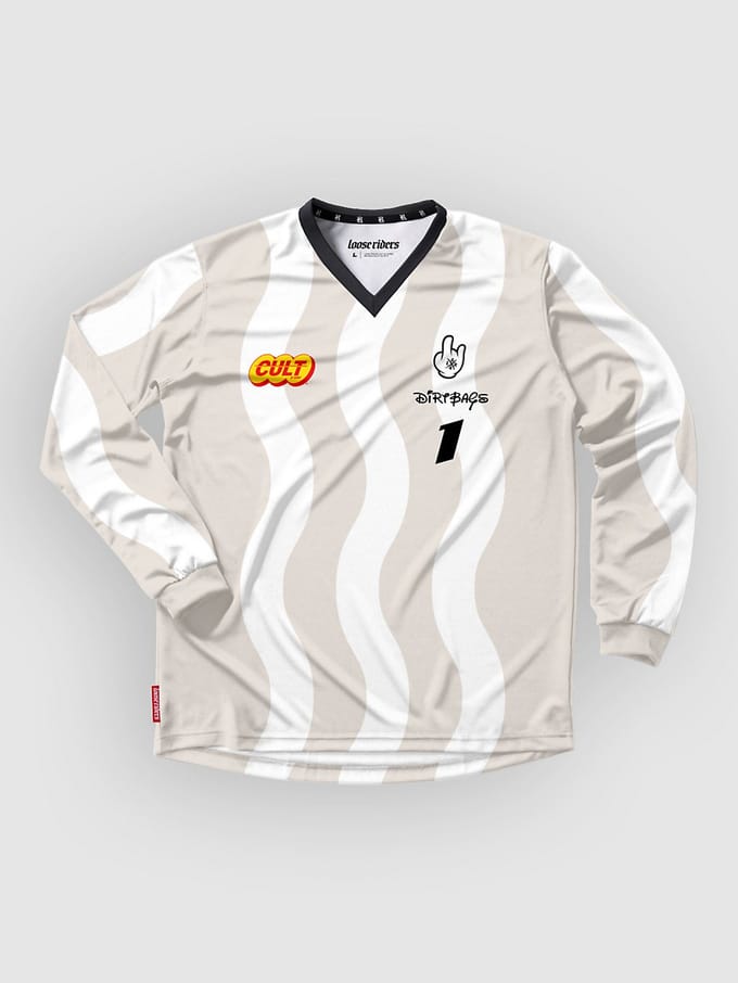 Loose Riders D/Rt Fc Long Sleeve Jersey wit