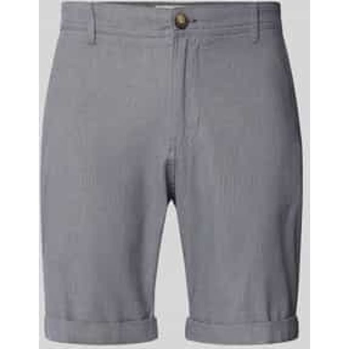 slim fit chinobermuda van katoenmix model 'LUTON'