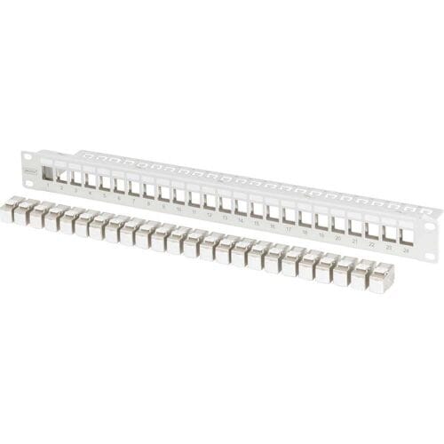 DIGITUS patch panel - 1U - 19" - modular