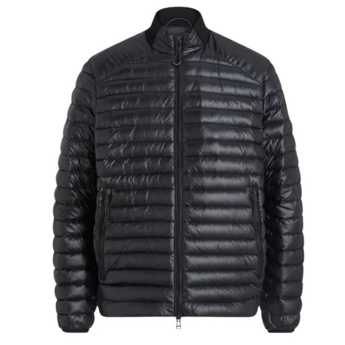 Belstaff Airframe Zwarte Donsgevulde Jas