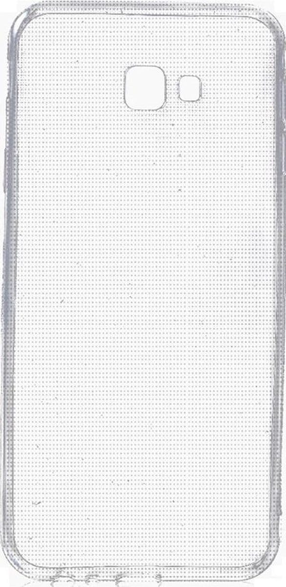 Shop4 - Samsung Galaxy J4 Plus Hoesje - Zachte Back Case Ultra Dun Transparant