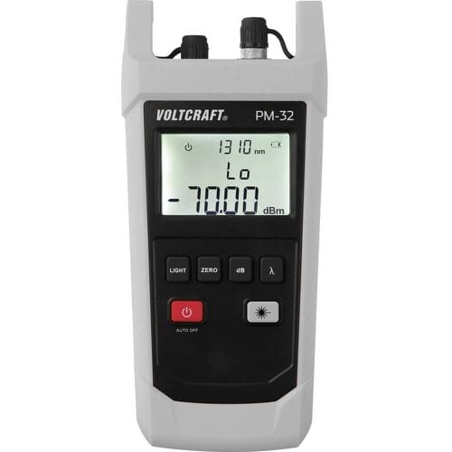 VOLTCRAFT PM-32 Glasvezeltester