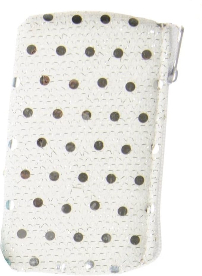 Lg-imports Portemonnee Glitters Wit 9 Cm
