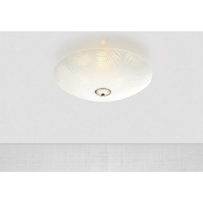 Markslöjd Plafondlamp Blad van glas, Ø 35 cm