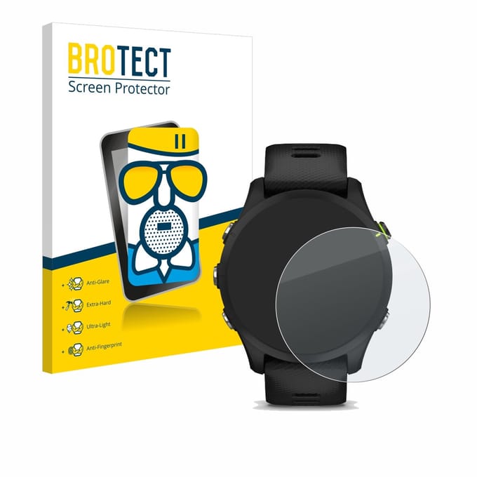 BROTECT - Screenprotector voor Garmin Forerunner 255 / 255 Music - Folie Beschermfolie Beschermglas matte