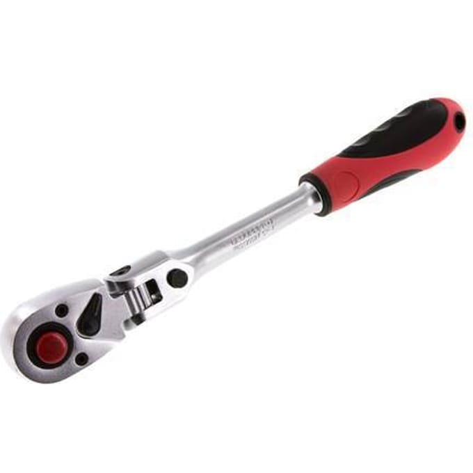 1/2" Gedore Rood 180 Graden Draaibare Kop En Schakelpal