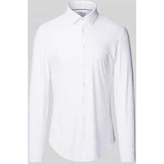Super slim fit zakelijk hemd met kentkraag