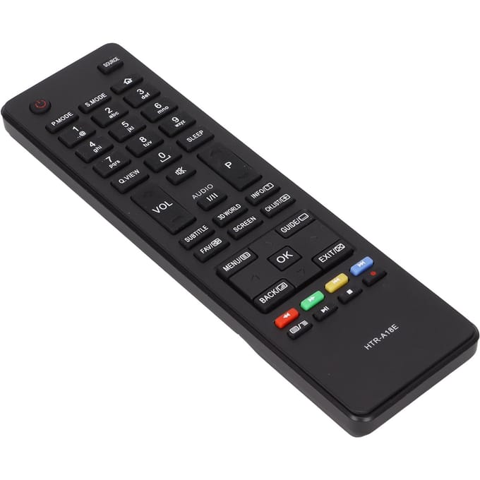 HTRA18E Afstandsbediening Universele Vervangende Afstandsbediening voor Haier LCD TV LE22M600CF LE24M600CF LE28M600C LE32M600C black