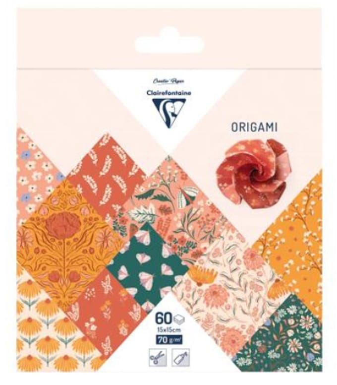 Origami papier Boho Floral