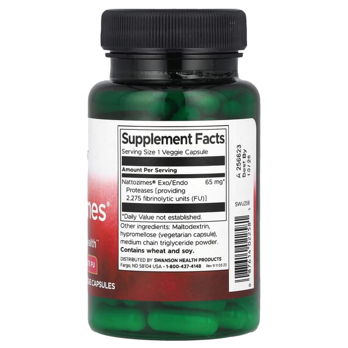 Nattozimes®, 65mg, 90 Plantaardige Capsules