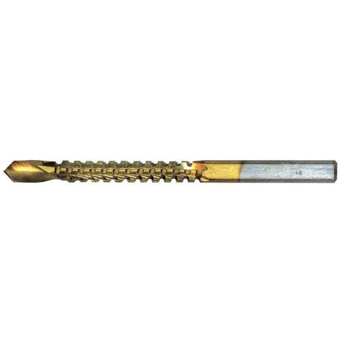 C.K T3193T HSS Metaal-freesboor 6 mm TiN Cilinderschacht 2 stuk(s)