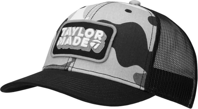 TaylorMade Retro Trucker Golfcap 2024 - Grijs Camo