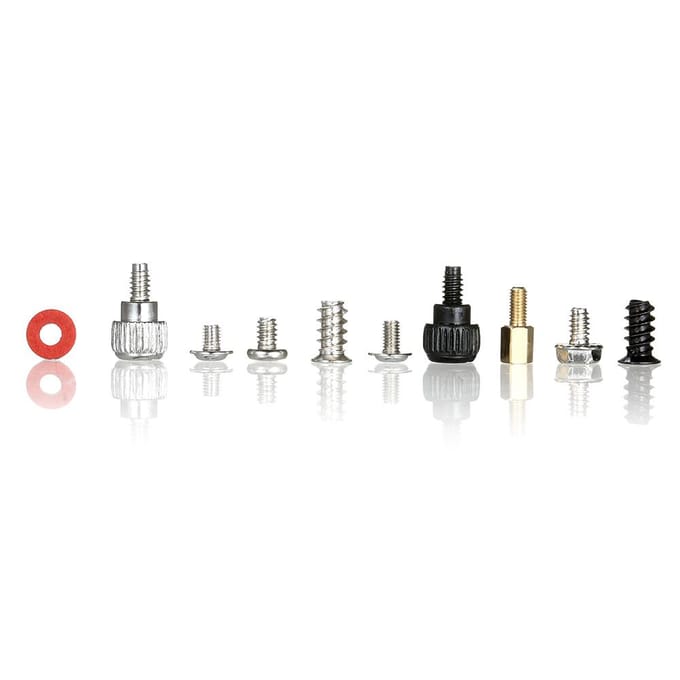 Kit de vis d'ordinateur de base, 228 pièces, jeu de vis de Maintenance pour ordinateur de bureau, pour boîtier d'ordinateur multicolore