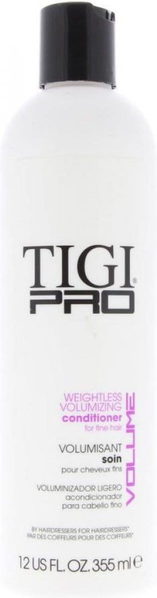 Tigi Pro Weightless Volumizing Conditioner.