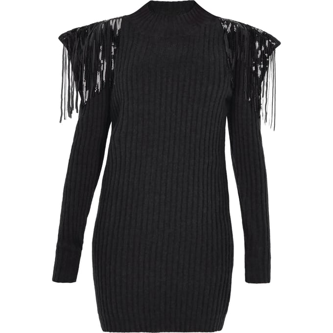 Faina Jurk Dames zwart