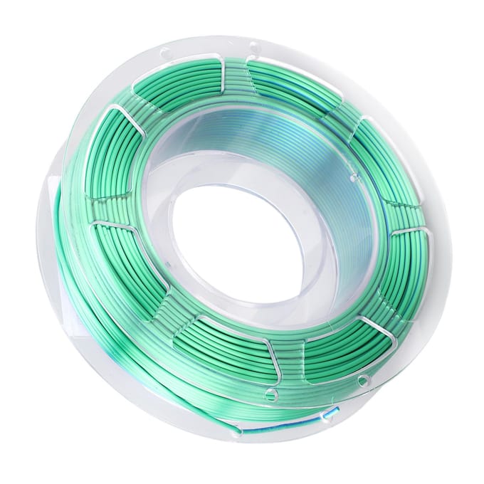 1.75mm 3D Printer PLA Filament Tweekleurig Blauw Groen 3D Print Benodigdheden 200g blue