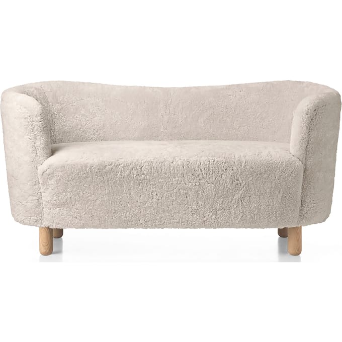 Audo Mingle Sofa - Moonlight - eiken frame