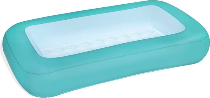 Bestway Opblaasbaar Kinderzwembad Baby Gewatteerde Bodem 104x25 cm +2 Jaar Tuin 51115