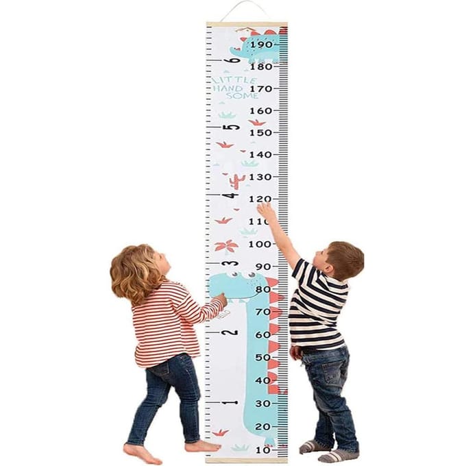 Baby Groei Lengte Grafiek Muur Liniaal Stickers Decals voor Kinderen Muur Liniaal voor Kinderen white