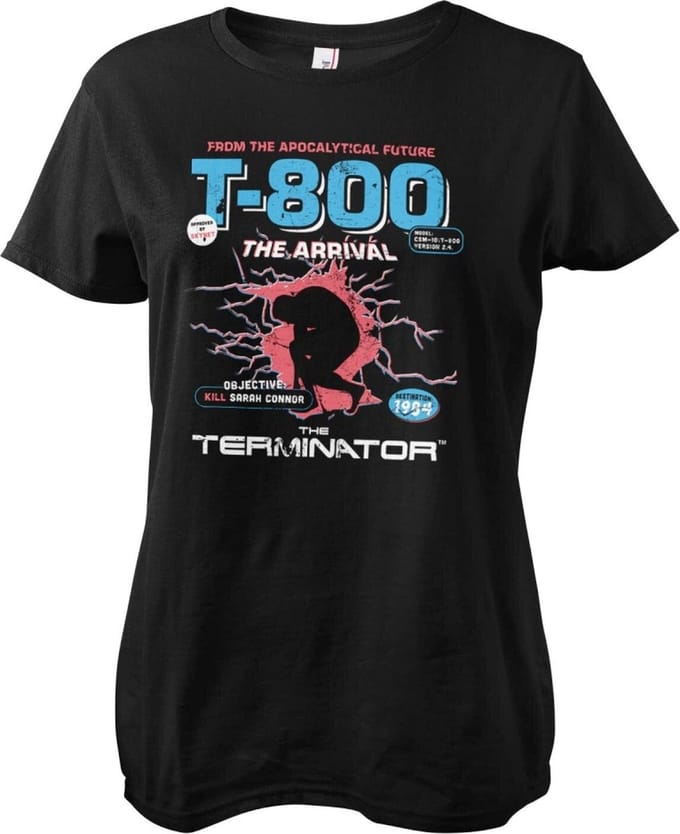 The Terminator Dames Tshirt -M- Arrival Zwart