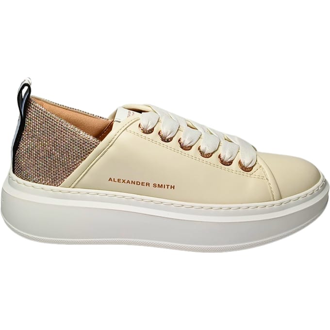 Damesschoenen Alexander Smith Wembley Woman-Creme