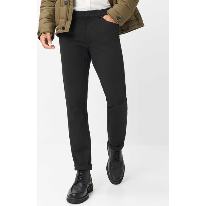 Brax Heren Jeans  Style CHUCK BLACK, zwart, maat 34/30