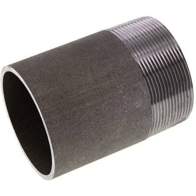 R 2 1/2'' Buitendraad x 76.1mm Stalen Pijpnippel met Las uiteinde 50 Bar DIN 2982 - 100mm