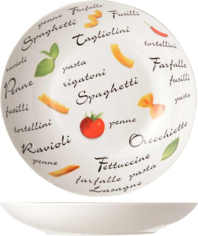 Cosy & Trendy Pastabord - Ø 20 x H4,5 cm - Set-6