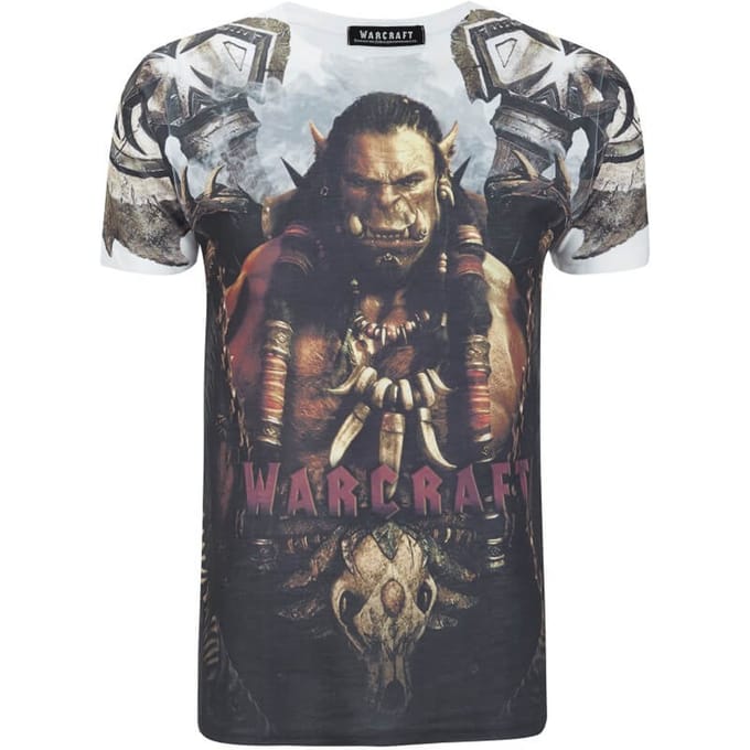 Warcraft Durotan Heren T-Shirt - Wit - M