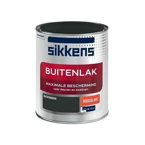 Sikkens - Buitenlak Hoogglans - Grachtengroen - 750 Ml
