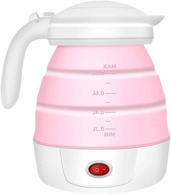Waterkoker - Opvouwbare waterkoker - Reizen - Mini draagbaar - 10 Liter - Wit