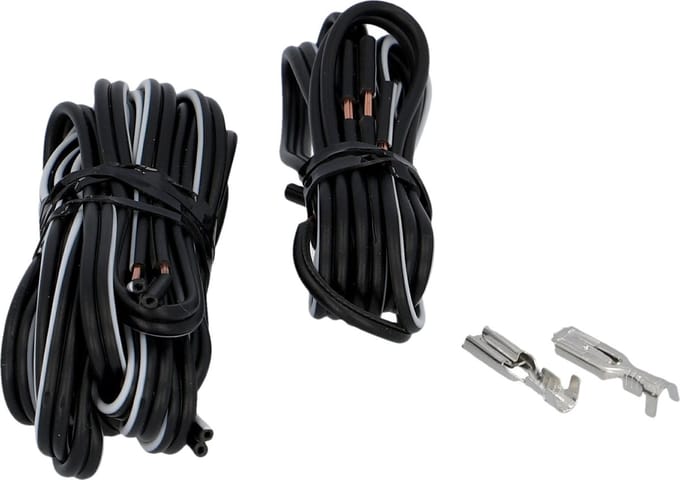 Fiets kabelbundel met 2 aders en kabelschoenen