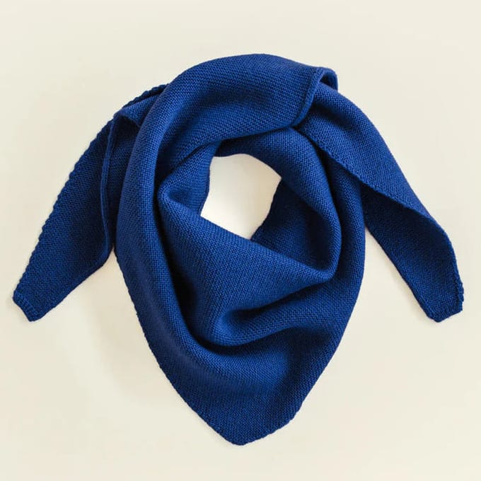 HVID triangle sjaal Josephina cobalt blue 6 mnd - 6 jr