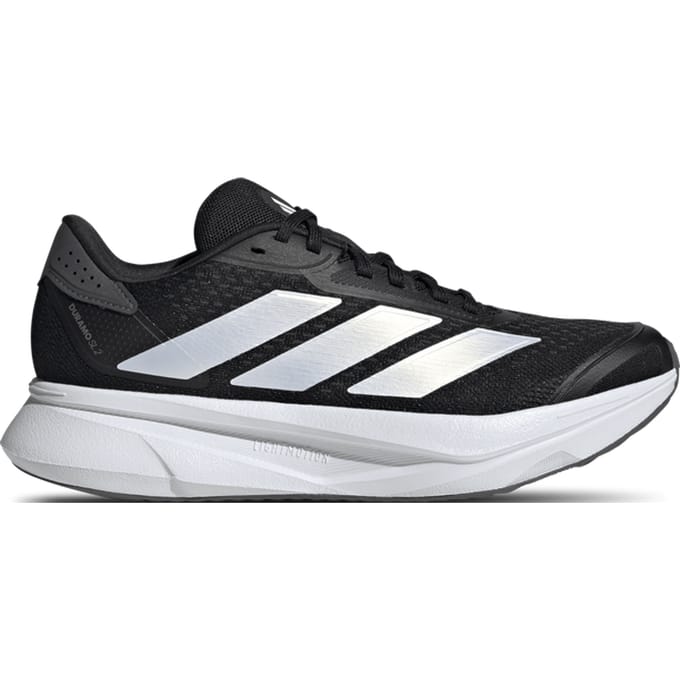 Adidas Duramo Sneakers Dames - Zwart - Maat 42 - Mesh/Synthetisch