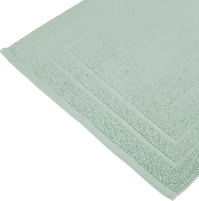 Atmosphera Badkamerkleed/badmat - vloermat - mintgroen - 50 x 70 cm