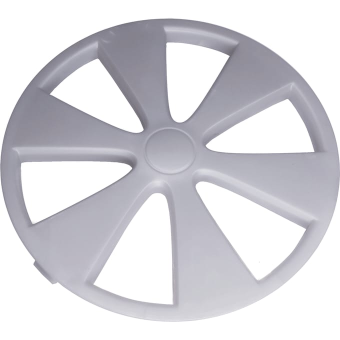 Front hub cap (silver)