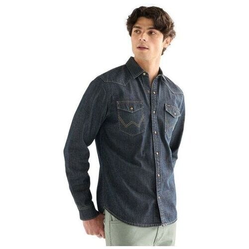 Overhemd Lange Mouw Wrangler 112378473-CANYON
