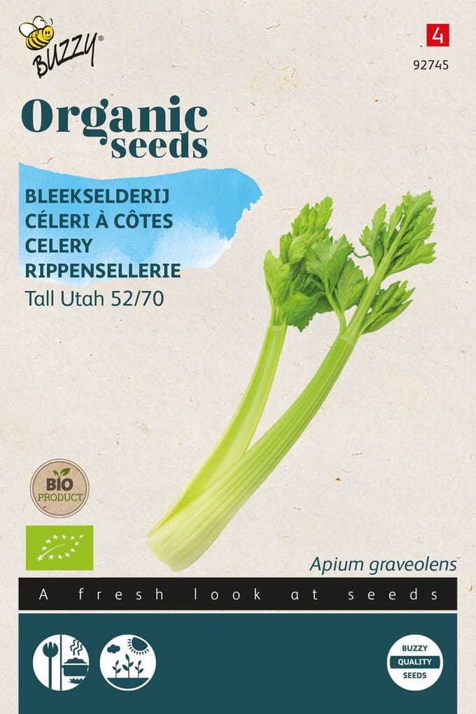 Buzzy Organic - Bleekselderij Tall Utah 52/70 (BIO)