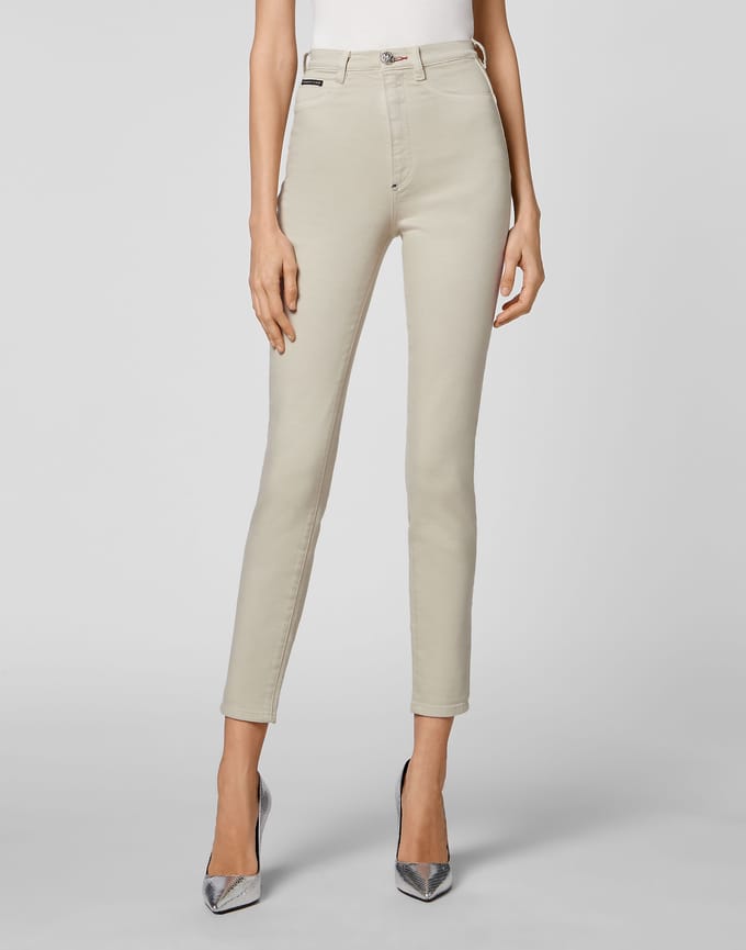 Super Hoge Taille Jegging Iconic Plein