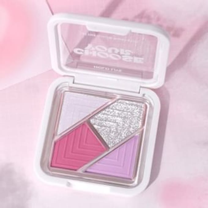 HOLD LIVE - 5 Colors Eyeshadow Palette - H08 #H08 - 5.6g