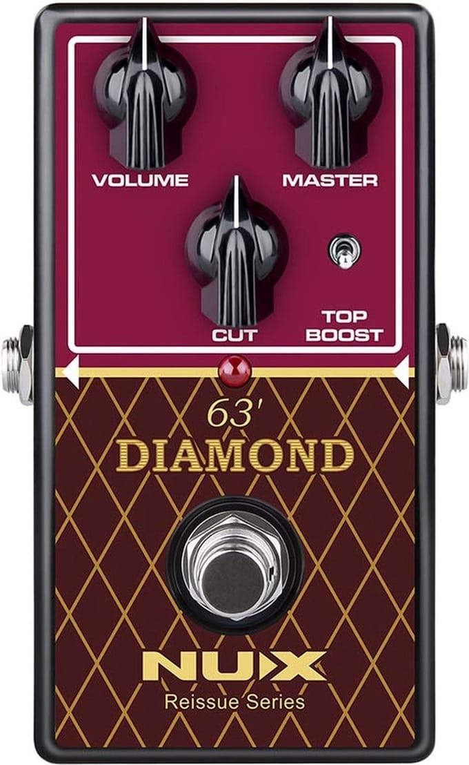 NUX NRO-6 analoge effect pedaal true bypass DIAMOND OVERDRIVE