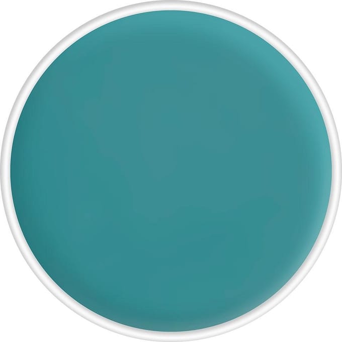 Kryolan Refill - Aquacolor Schmink - TK2 - Turquoise - 4 ml