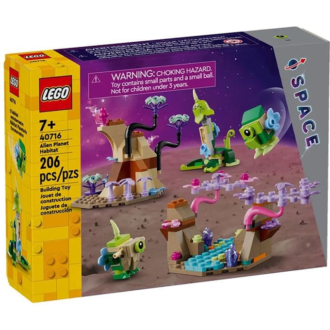 LEGO Iconic 40716, Bouwpakket, 7 jaar, Kunststof, 206 stuk(s), 209 g